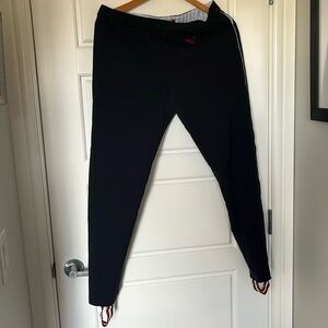 Tracksmith running pants with stirrups. Large.